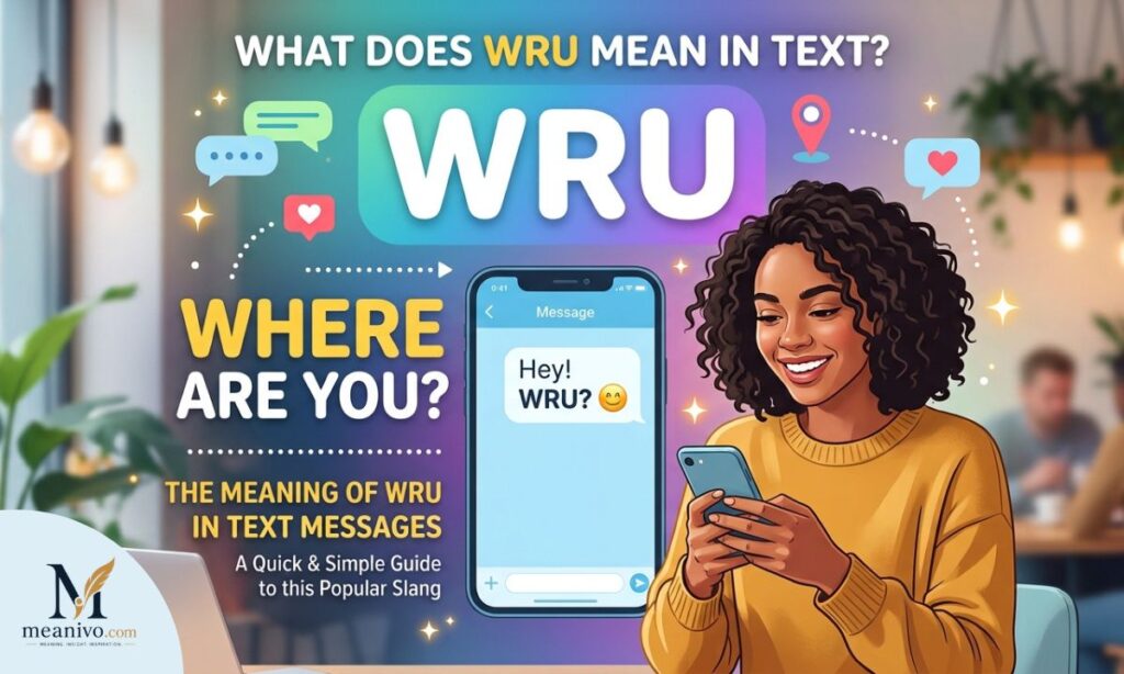 what does wru mean in text message