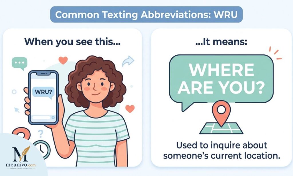 wru mean on snapchat
